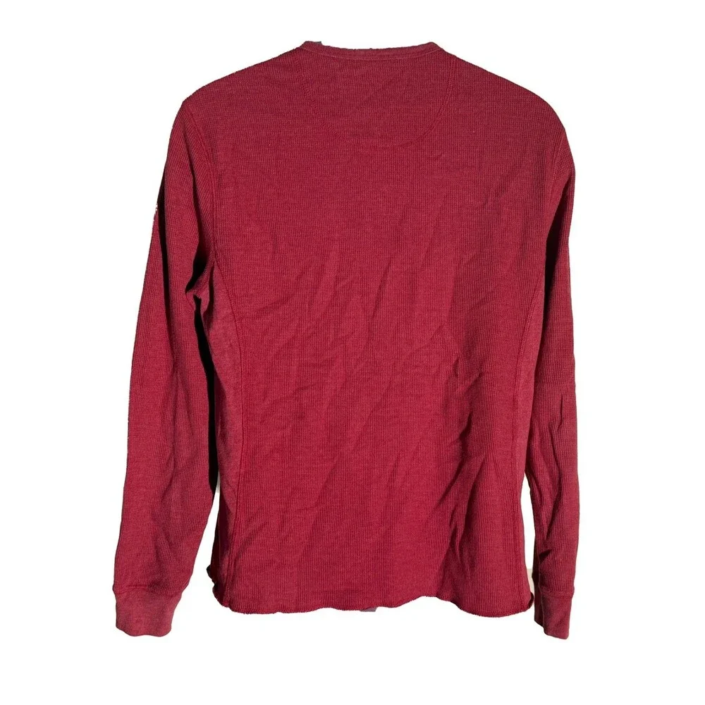 LEVI'S CALIFORNIA SPEED‎ Long Sleeve Motorcycle Red T-Shirt Teens Large